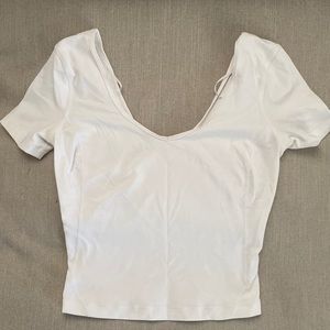 Lululemon Align Cropped Tee